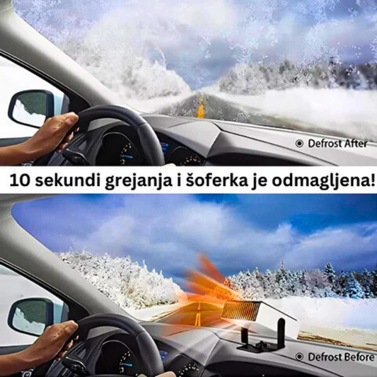 2 u 1 Grejalica i odmrzivač stakla - 150W
