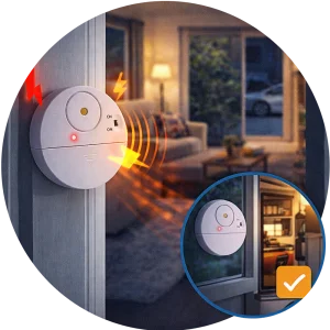 Alarm sa senzorom pokreta – za prozor, vrata i zaštitu kuće