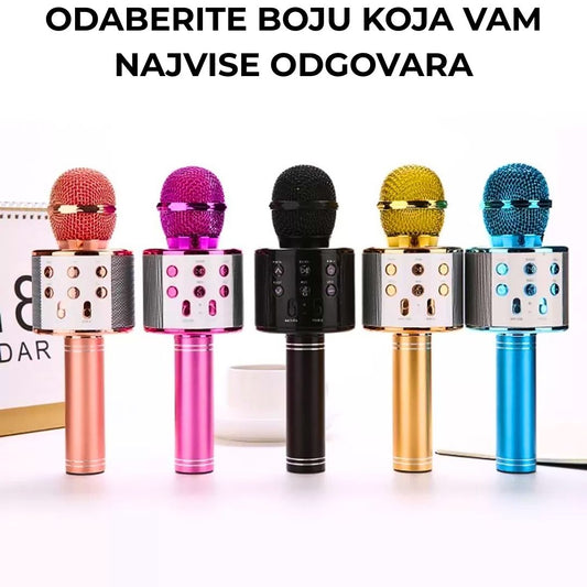 2u1 Bluetooth Mikrofon-zabava sigurna