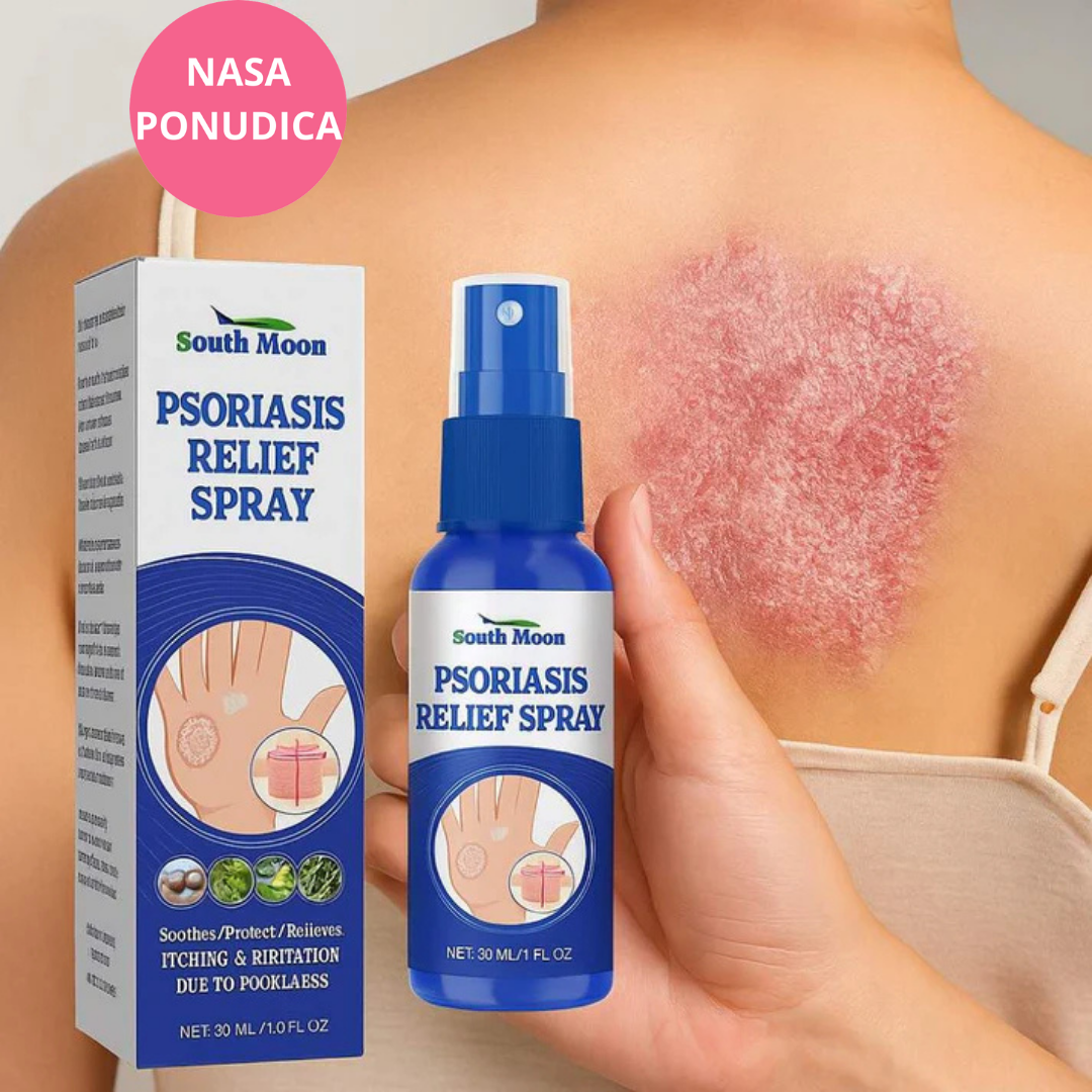 Biljni sprej protiv psorijaze, crvenila i perutanja kože – Herbal Psoriasis Relief