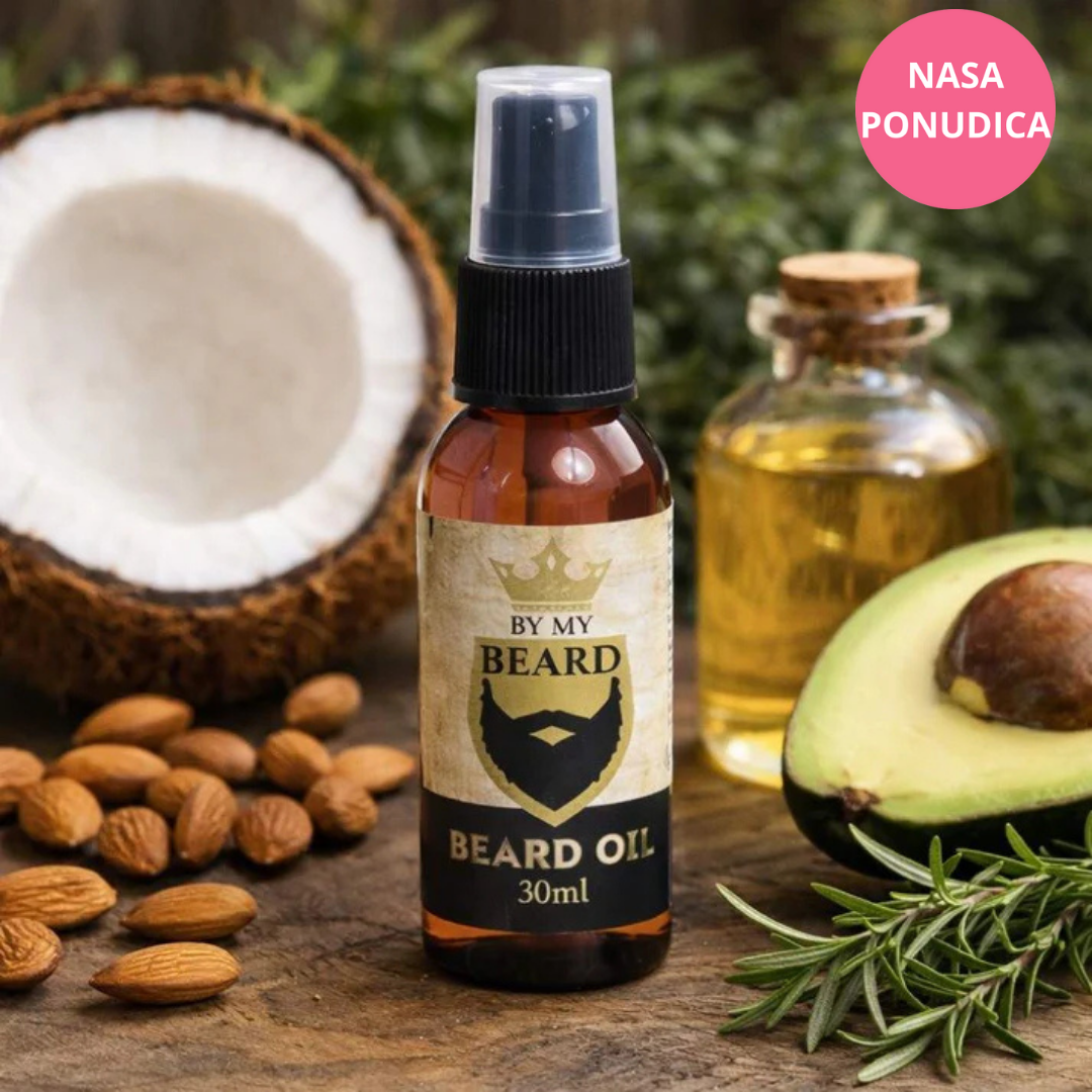 By My Beard ulje za bradu 30ml – hidratacija, sjaj i mekša brada bez iritacije