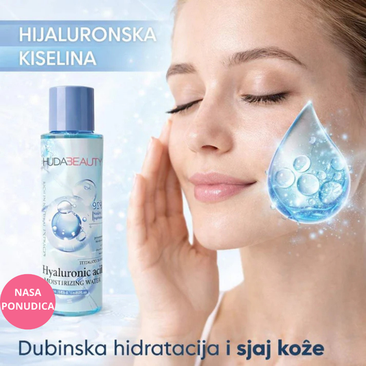Hidratantna hijaluronska voda za lice – osvežavajući tonik 128 ml