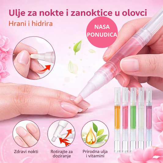 Ulje za nokte i zanoktice u olovci – hranljiva nega i obnova noktiju