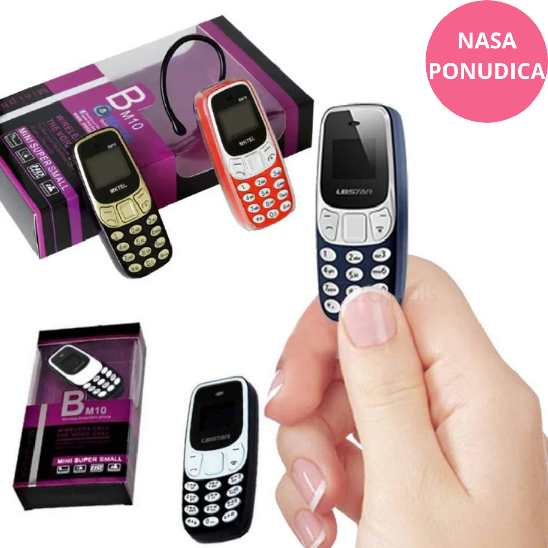 BM10 NOKIA sa 2 sim kartice – Najmanji telefon na Svetu