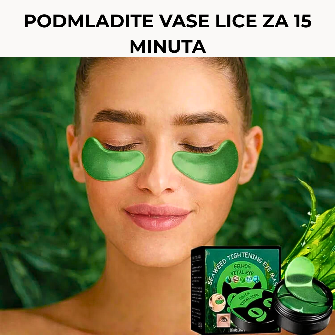 Maska za područje oko očiju sa kolagenom i hijaluronom – zategnite, osvežite i podmladite pogled