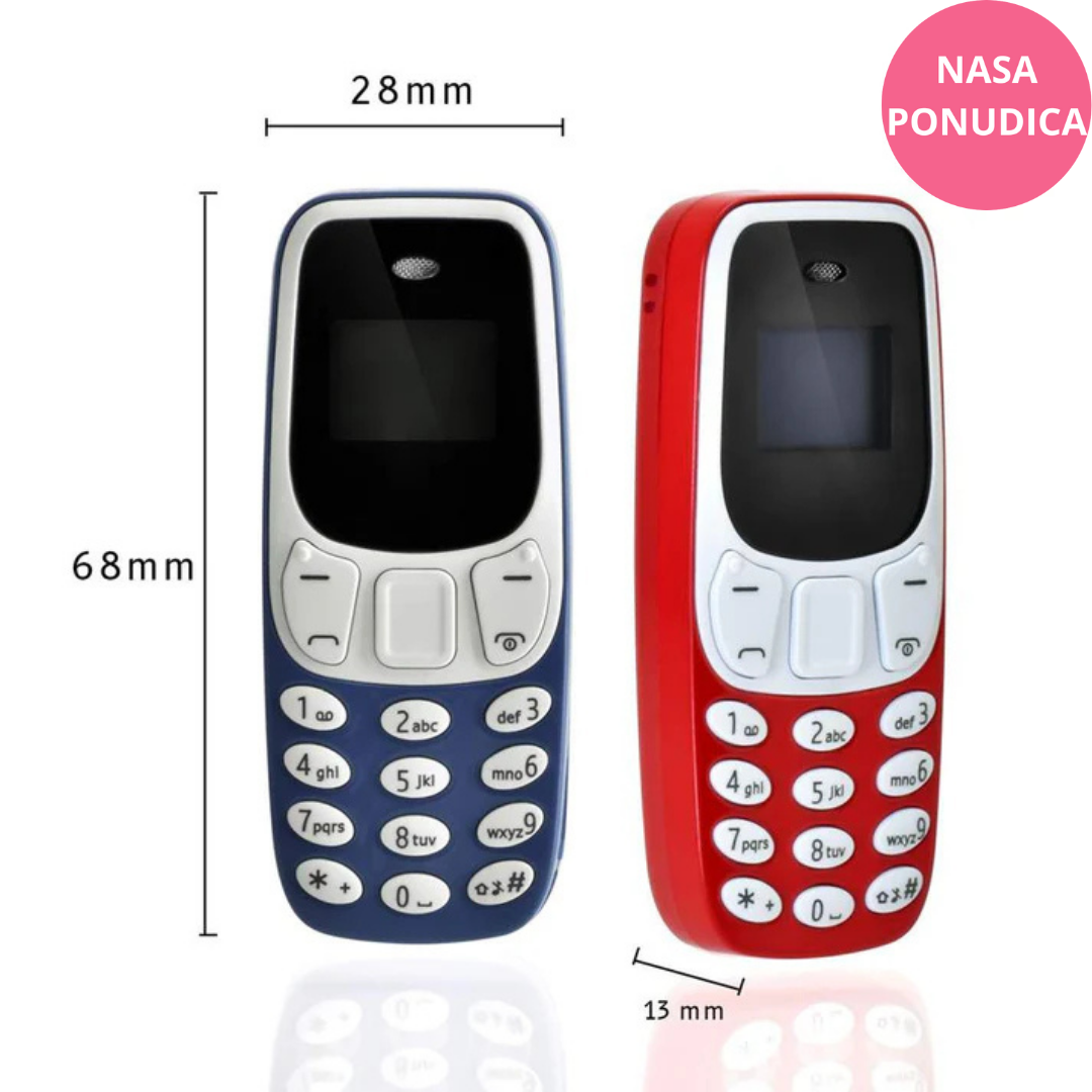 BM10 NOKIA sa 2 sim kartice – Najmanji telefon na Svetu