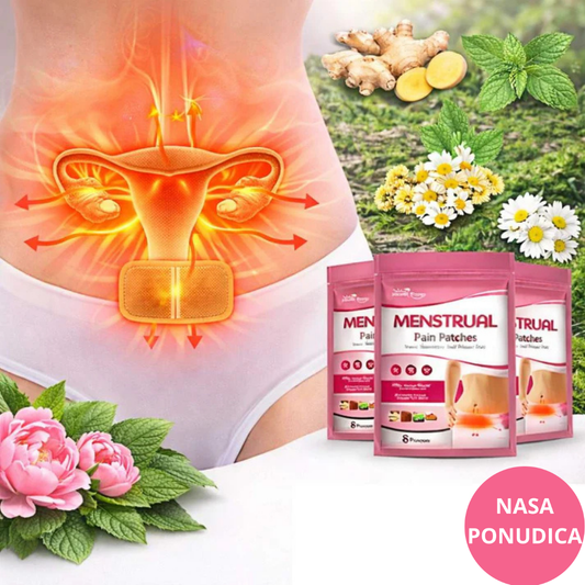 Flasteri protiv menstrualnih bolova na biljnoj bazi