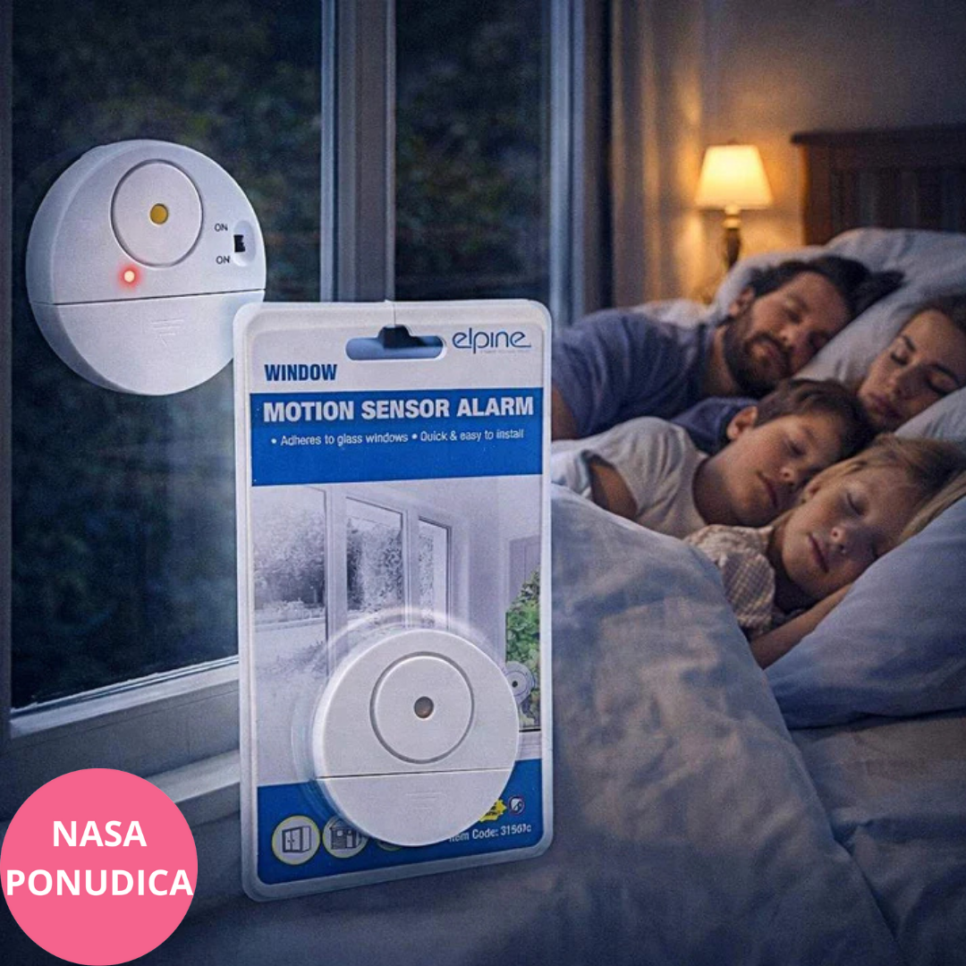 Alarm sa senzorom pokreta – za prozor, vrata i zaštitu kuće