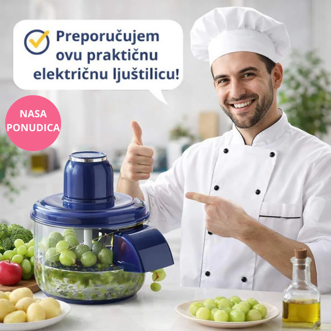 Električna ljuštilica voća i povrća – automatska i brza