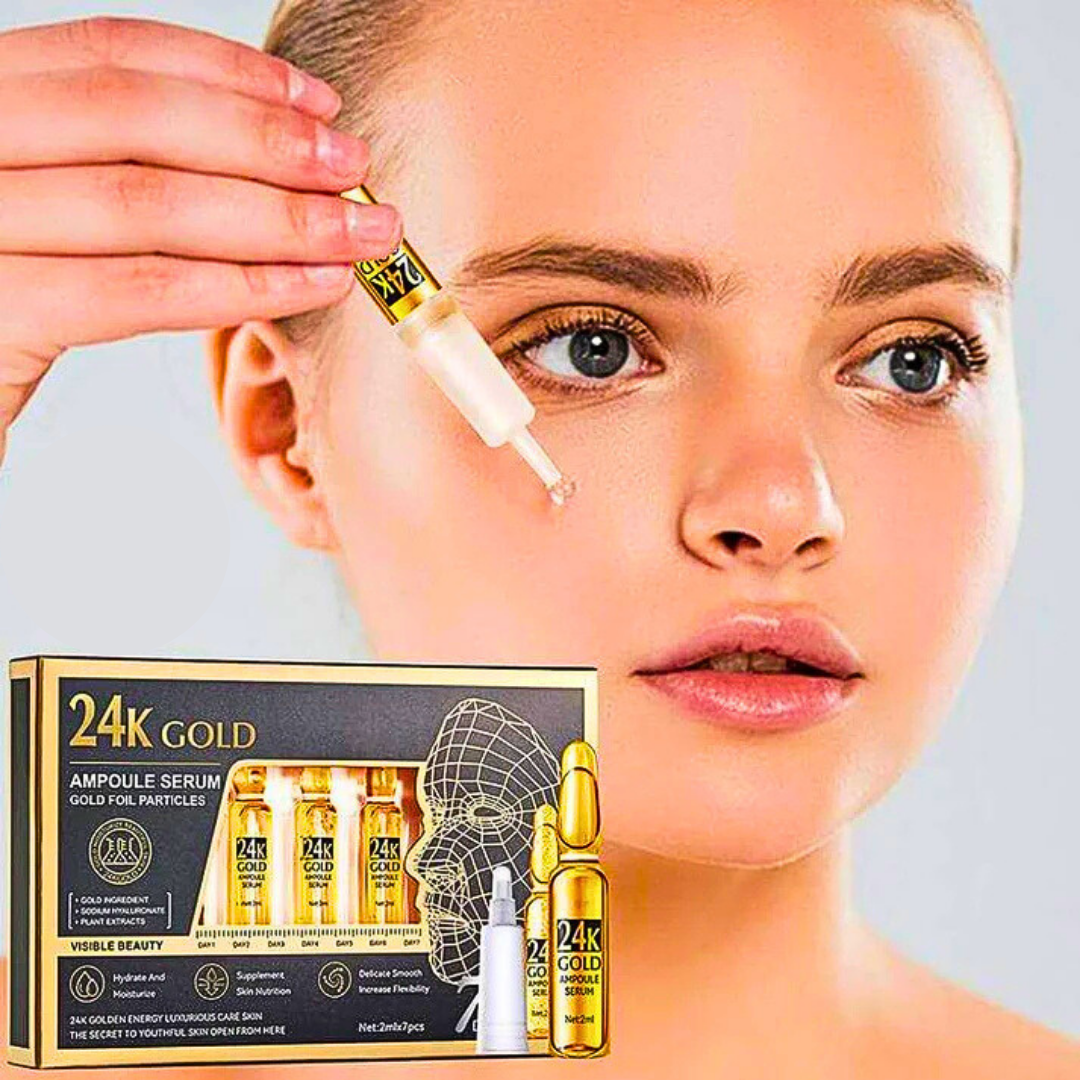 Serum od 24-karatnog zlata za zatezanje lica