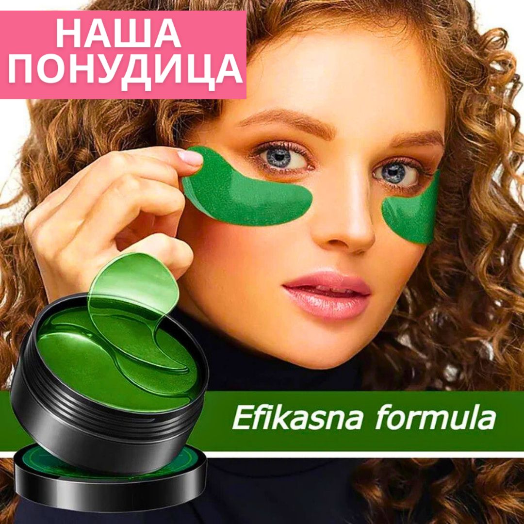 Maska za područje oko očiju sa kolagenom i hijaluronom – zategnite, osvežite i podmladite pogled