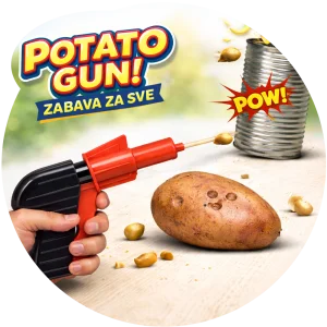 Dečiji pištolj na krompir – zabavna i bezbedna igračka (Potato Gun)