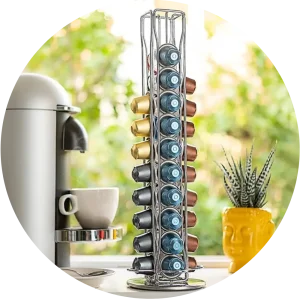 Rotirajući stalak za Nespresso kapsule – držač za 40 kapsula