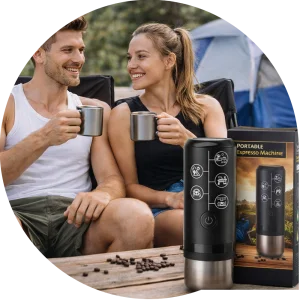 Prenosivi mini espresso aparat – za sve vrste kapsula